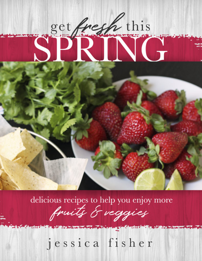 cover image of get fresh in spring ebook.