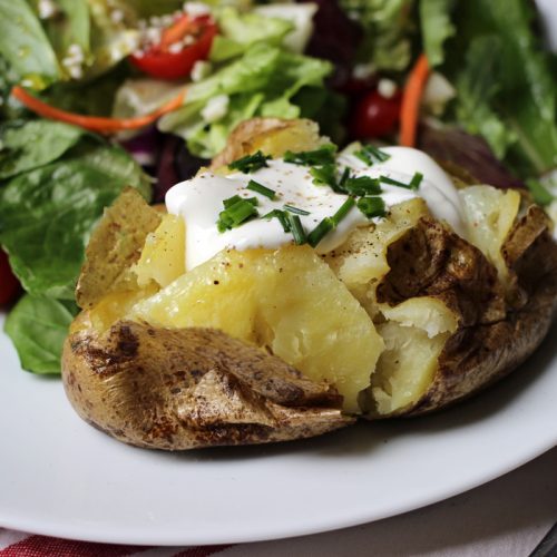 Slow Cooker Baked Potato Bar - Lexi's Clean Kitchen