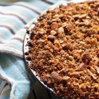 Streusel Topped Pumpkin Pie Recipe