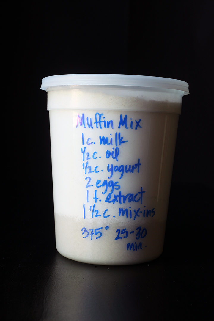 Homemade Muffin Mix - Mix and Match (92 cents/dozen) - Cheap Eats