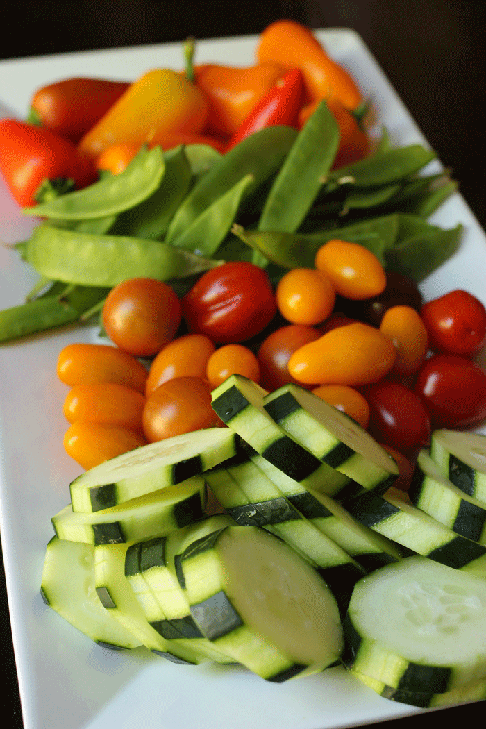 fruit veggie tray