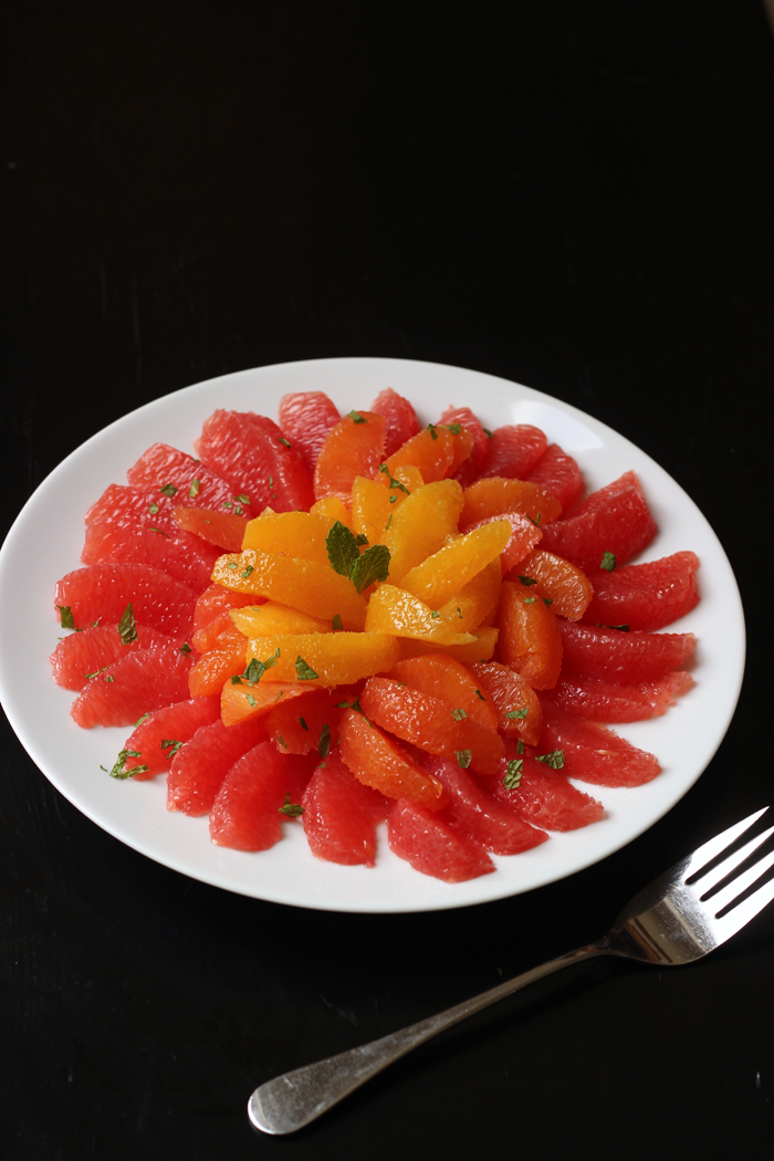 simple fruit platter