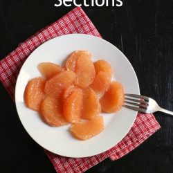 Cutting Grapefruit Sections | Good Cheap Eats