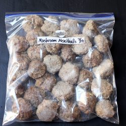 meatballs in freezer bag