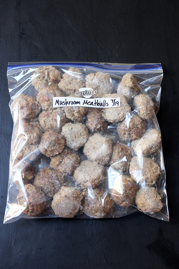 meatballs in freezer bag