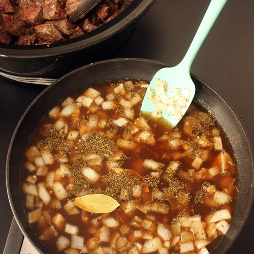 Slow Cooker Beef Stew with Eggplant & Carrots Good Cheap Eats