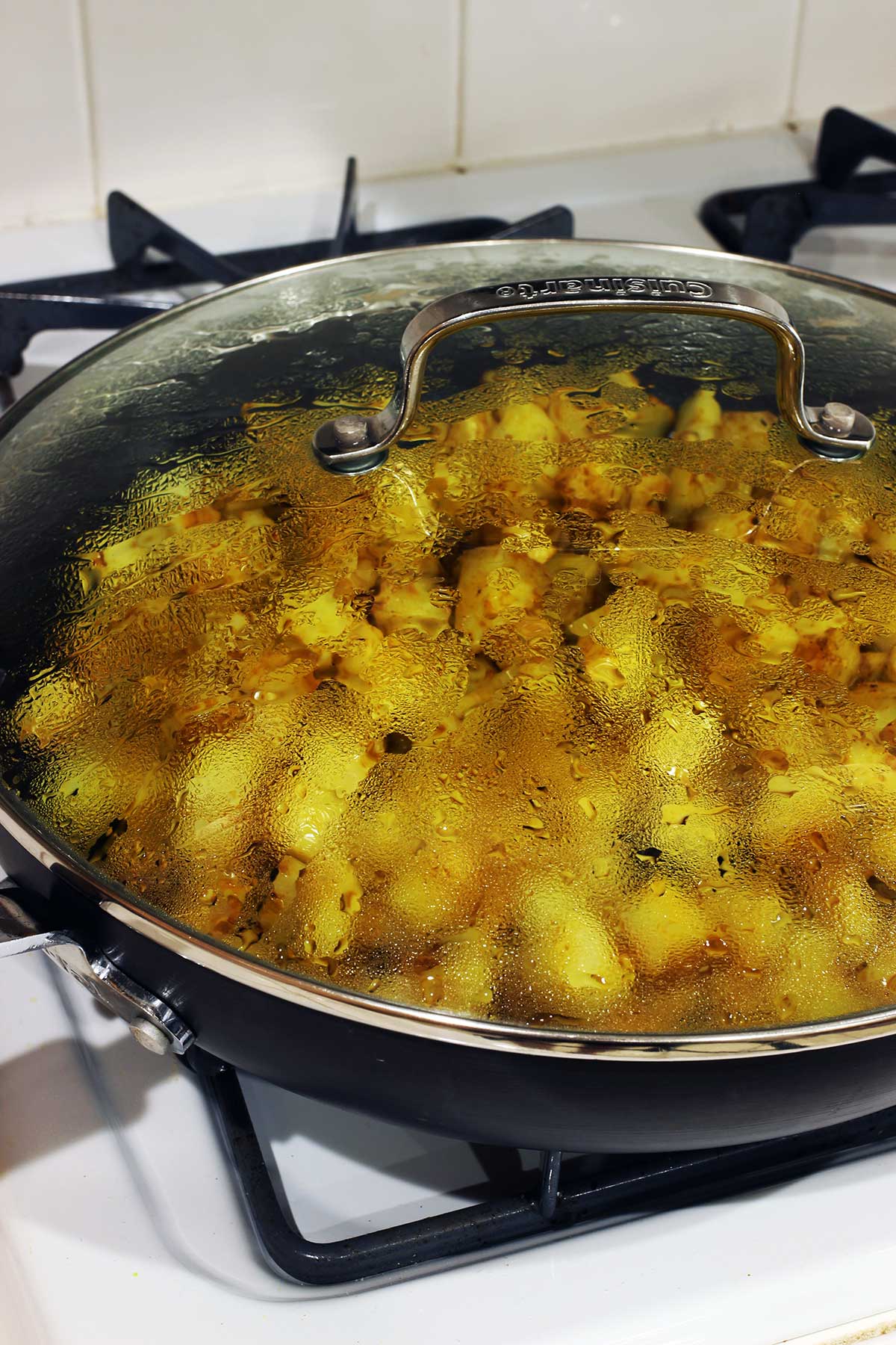 The BEST Curried Potatoes Recipe (Just 5 Ingredients!)