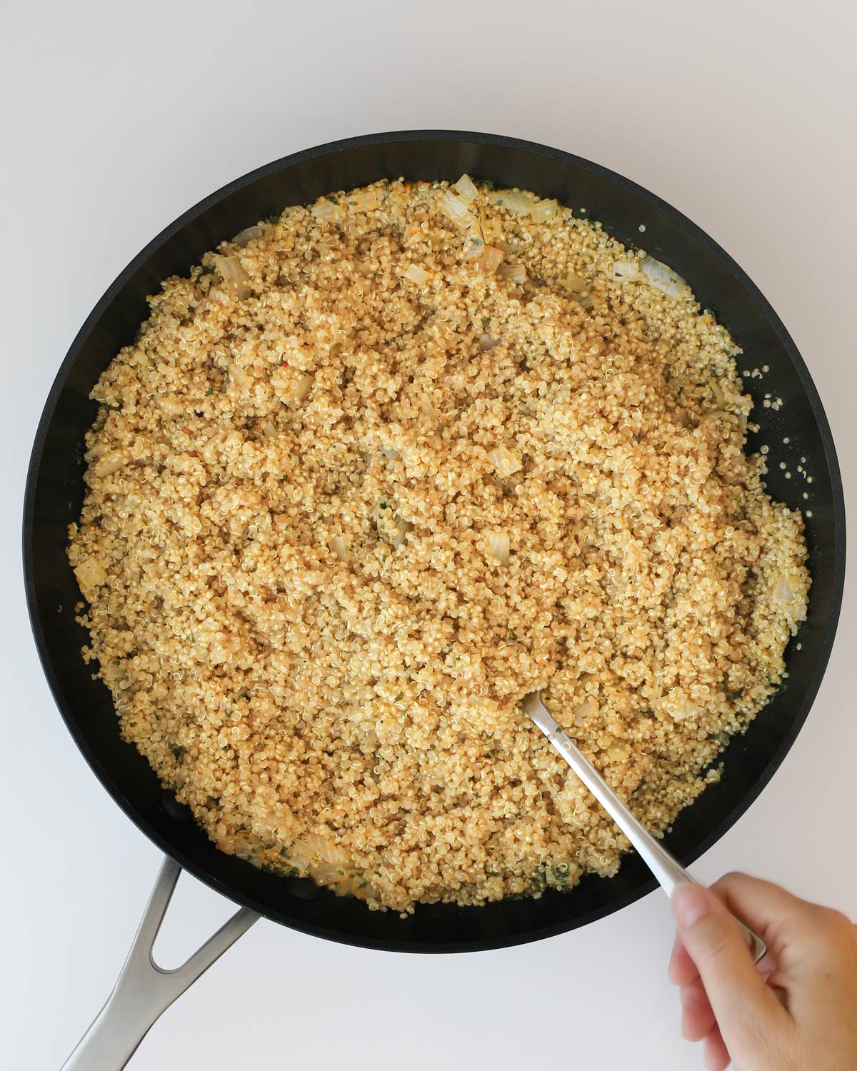 Easy Stovetop Quinoa Pilaf Recipe - Good Cheap Eats