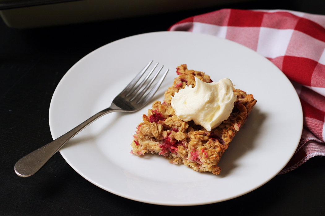 Raspberry Baked Oatmeal (FreezerFriendly) Good Cheap Eats