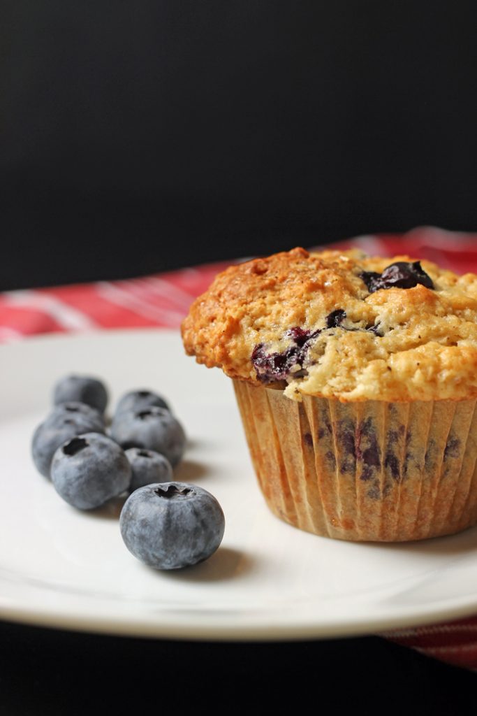 Blueberry Nutmeg Muffins