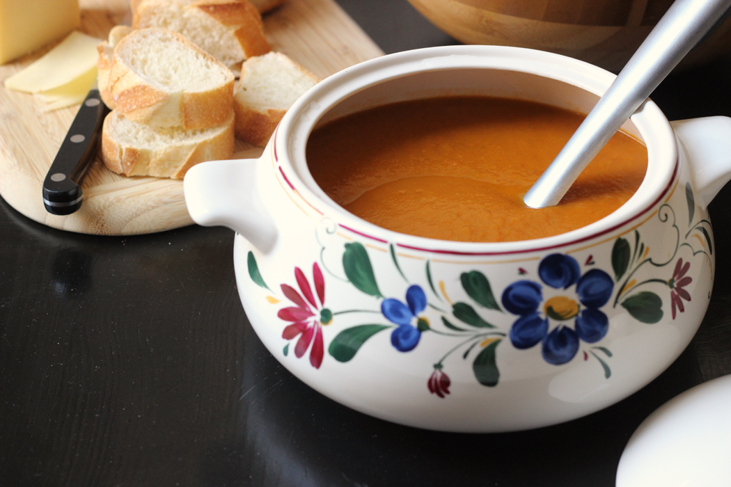 Roasted Vegetable Soup with Fresh Oregano Good Cheap Eats