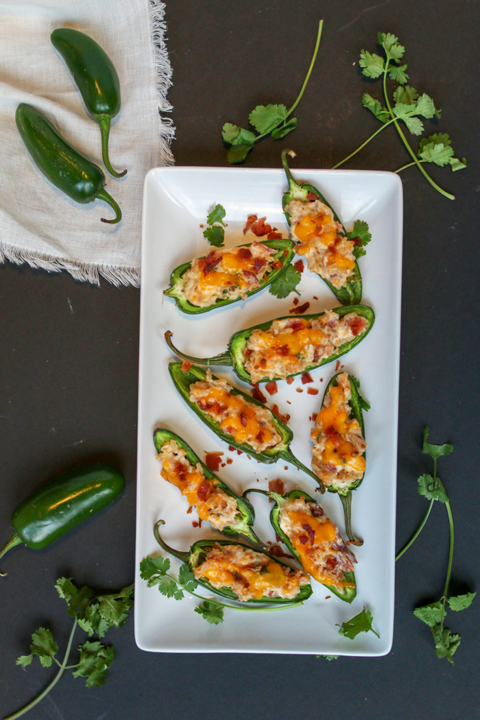 plate of Jalapeno Poppers