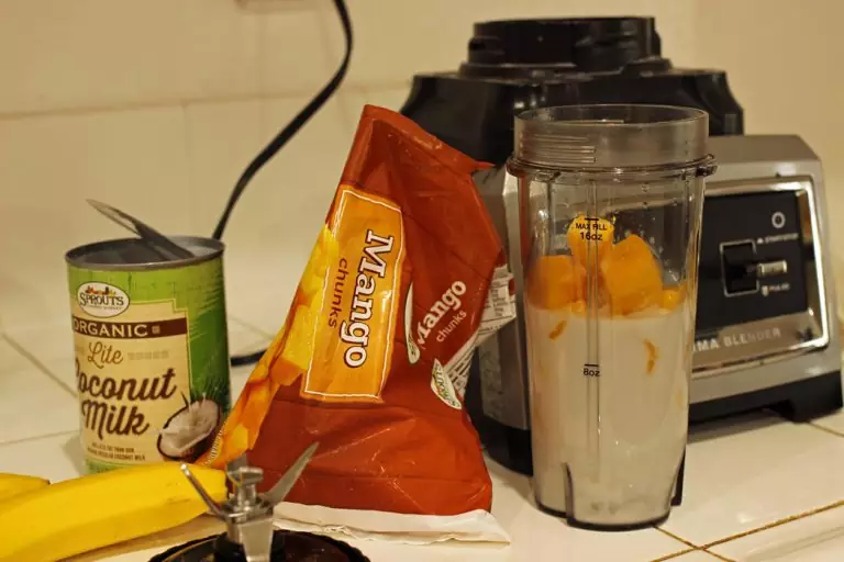 Coconut Mango Banana Smoothie - Good Cheap Eats