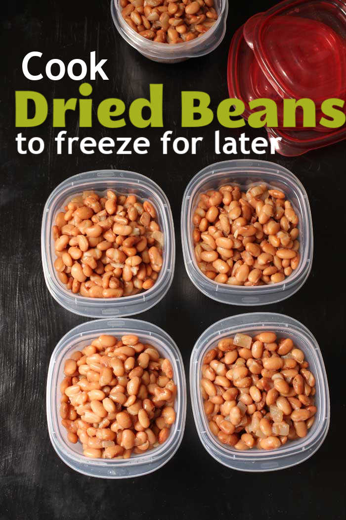 Cook Dried Beans to Freeze for Later