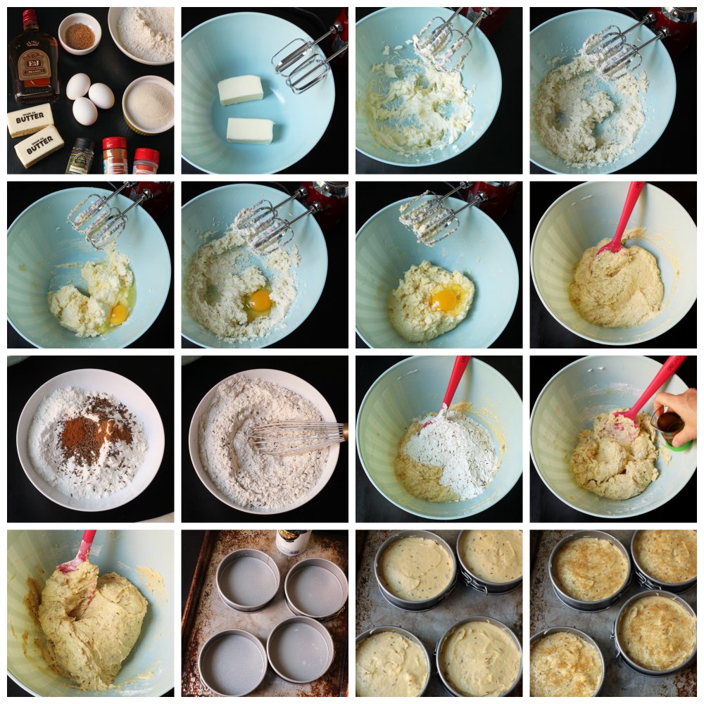 step by step photos of making seed cakes