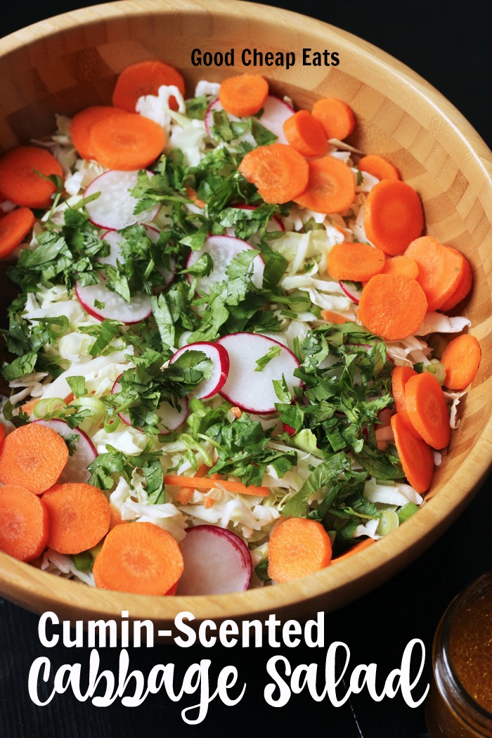 Cumin-Scented Cabbage Salad | Good Cheap Eats