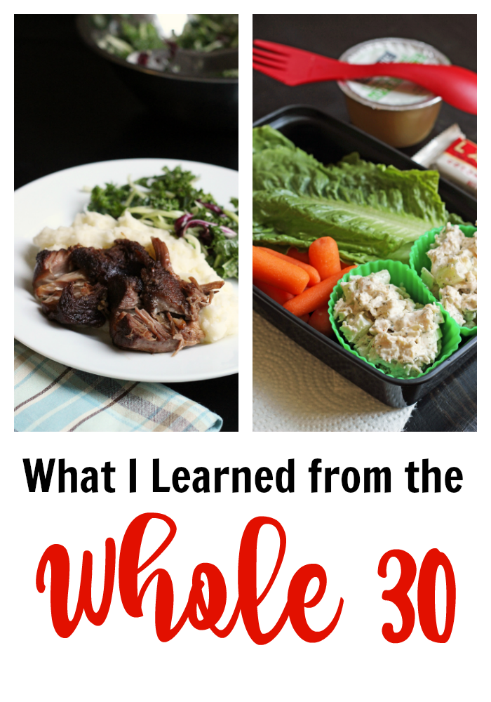 collate of different whole 30 meals