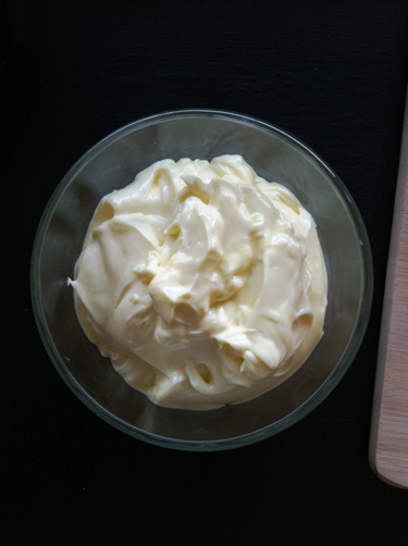 bowl of Homemade Mayonnaise