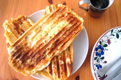 French toast from the panini press