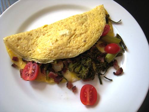 How To Make An Omelet - Easy Omelet Recipe - Living On A Dime