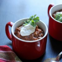 Easy Slow Cooker Chili