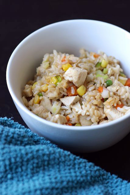 bowl of Chicken Fried Rice 