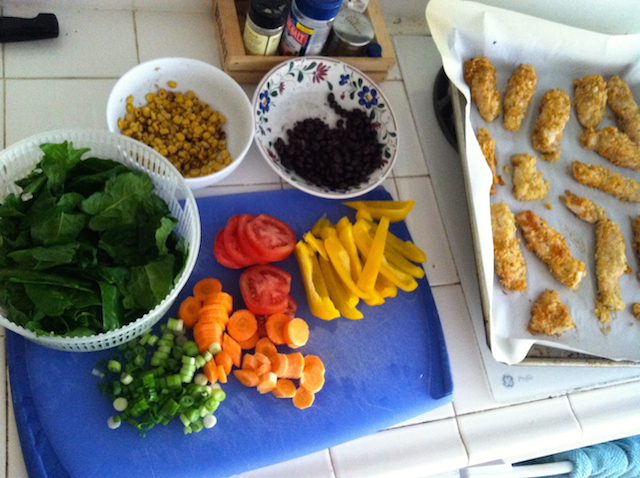 Chicken and Salad