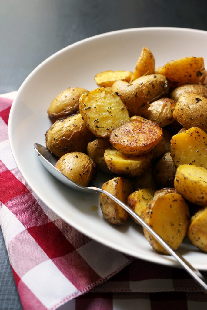 Easy Roast Potatoes | Seasoned Oven Potato Recipe