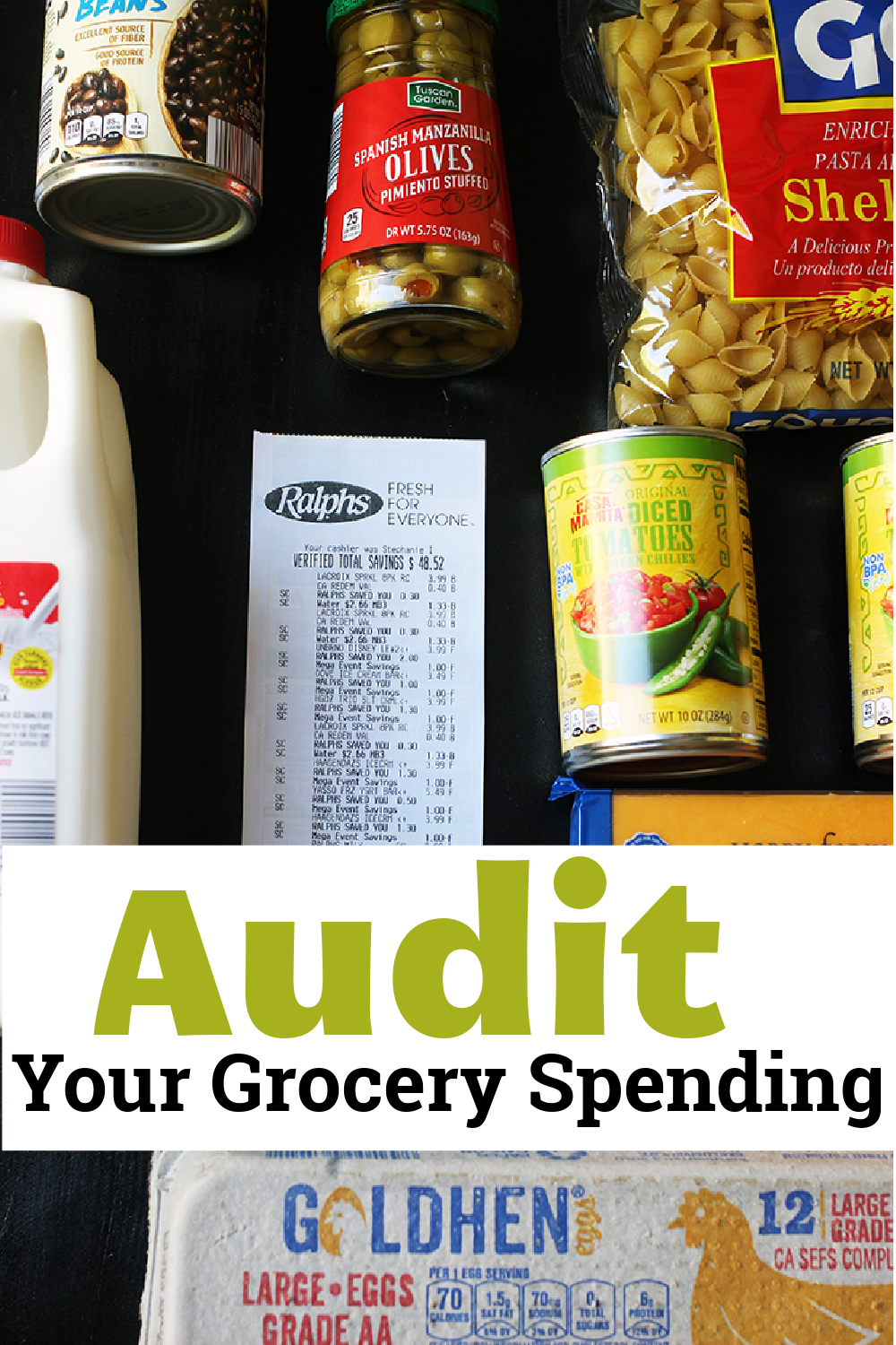 pinnacle image for Audit your grocery spending