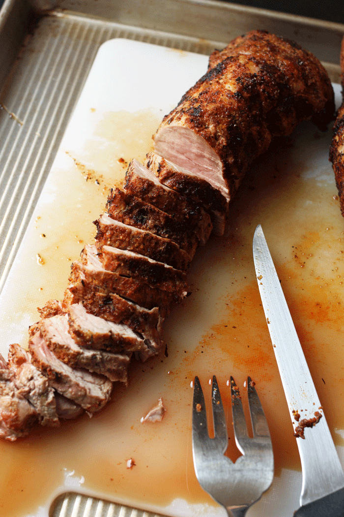 Grilled Pork Tenderloin with a Homemade