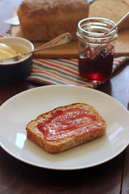 Whole Wheat English Muffin Bread