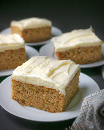 Spiced Zucchini Cake with Cream Cheese Frosting