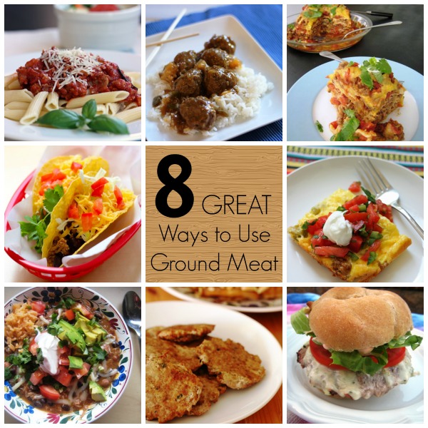 8 Ways to Use Ground Beef or Turkey