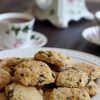 A close up of a plate of Scones