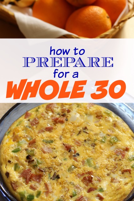 how to prepare for a whole 30