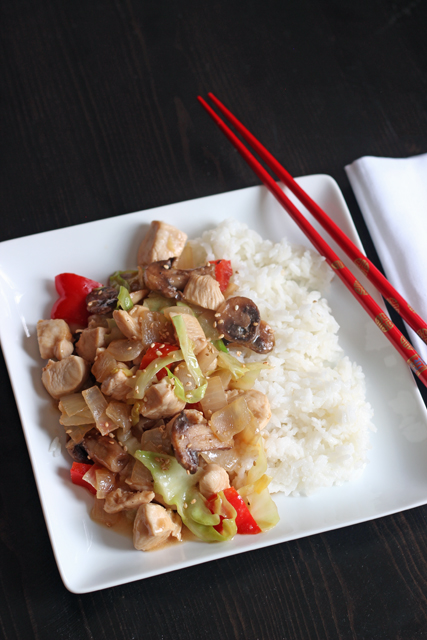 mom on time out easy chicken stir fry recipe