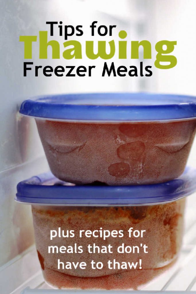 Tips For Thawing Freezer Meals & 5 Recipes That You Don't Need To Thaw