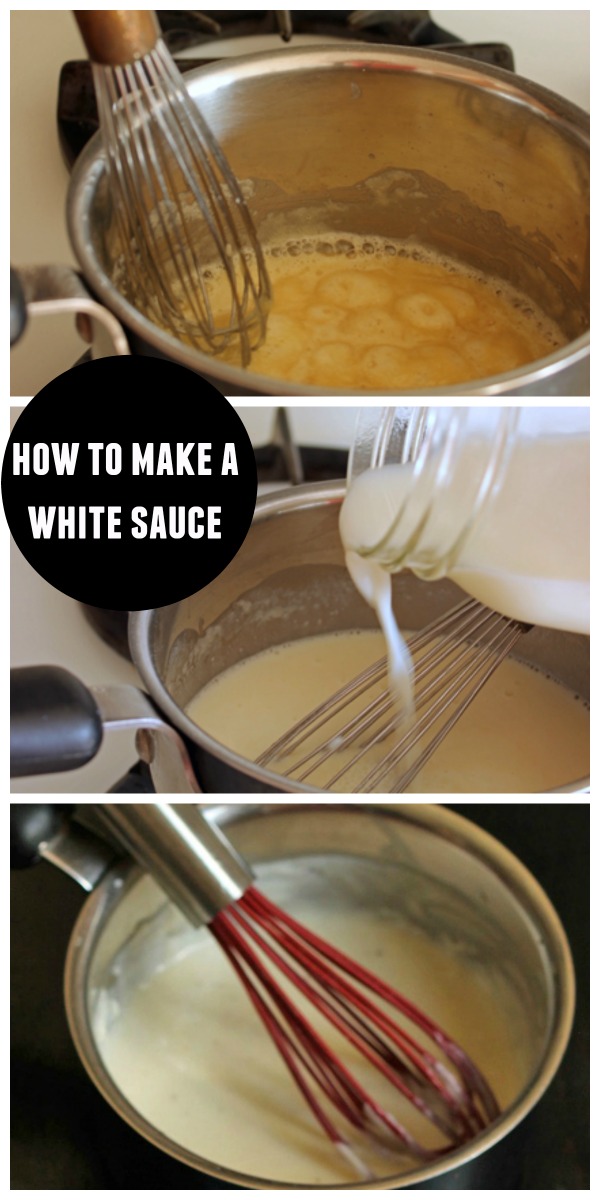 How to Make a White Sauce