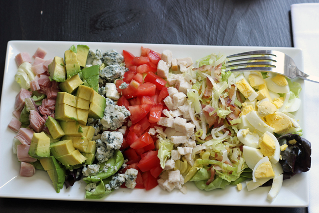 Turkey and Ham Cobb Salad