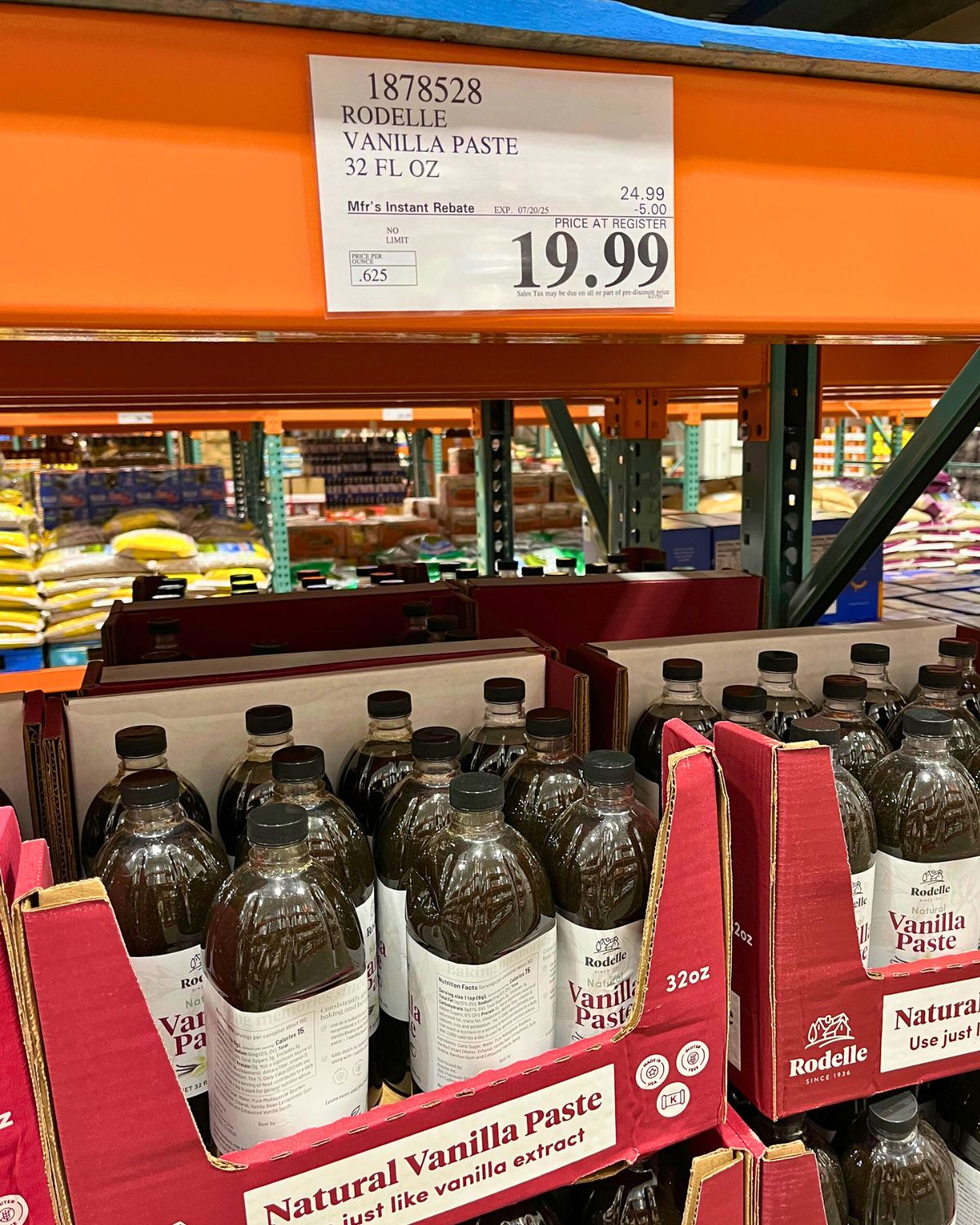 good quality vanilla bean paste for sale at costco.