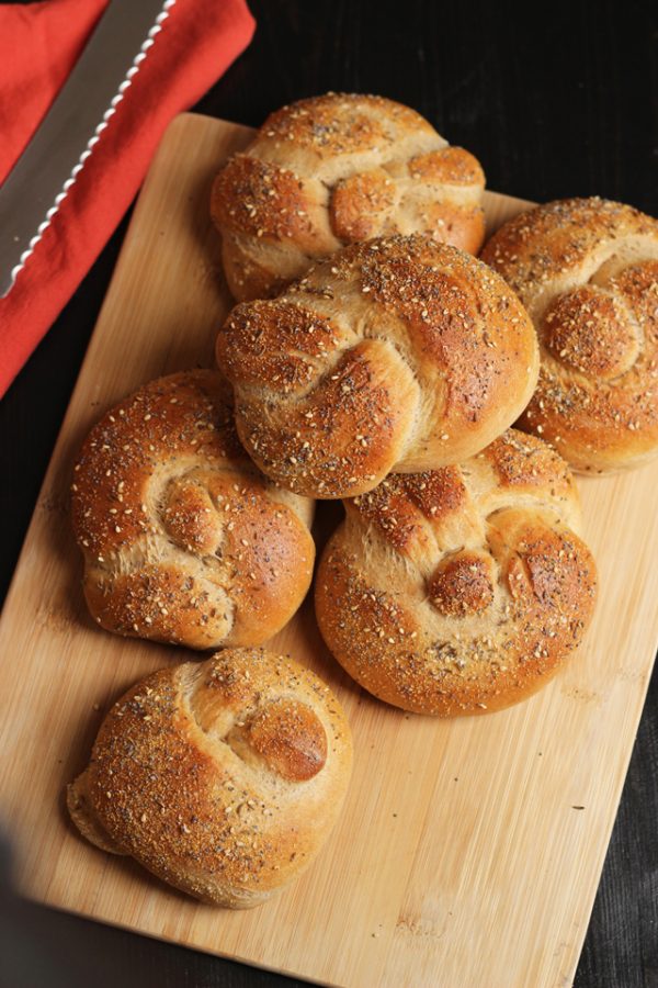 Everything Hamburger Buns