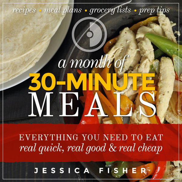 cover image of 30-minute meals