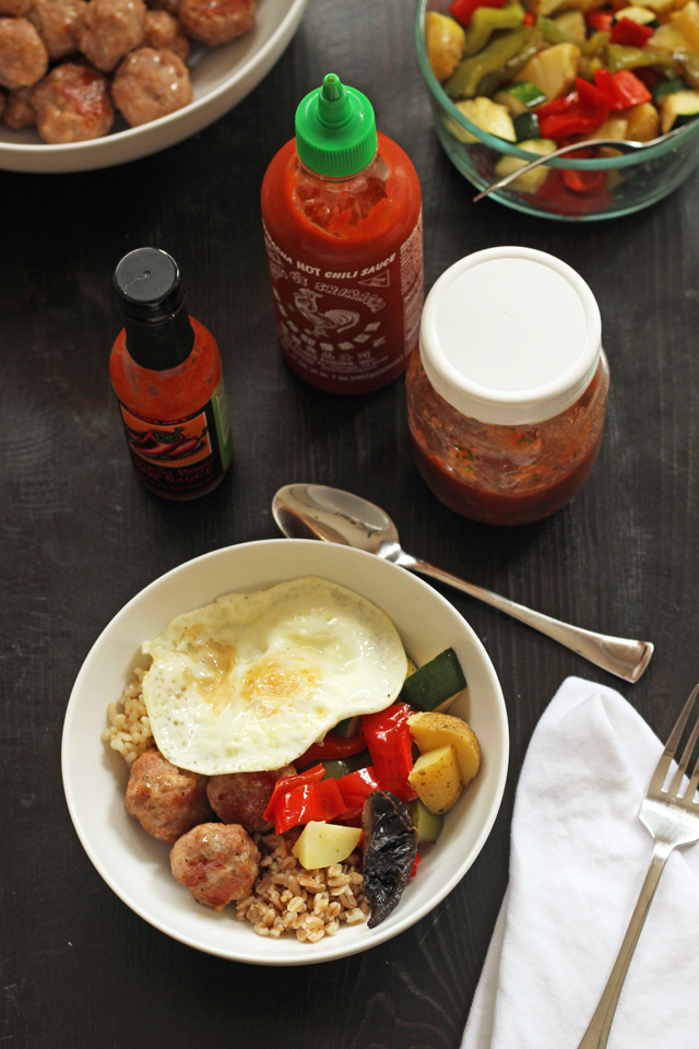 Egg and Sausage Breakfast Bowls - Good Cheap Eats
