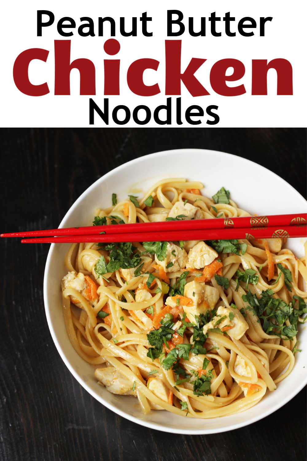 red chopsticks crossing bowl of noodles