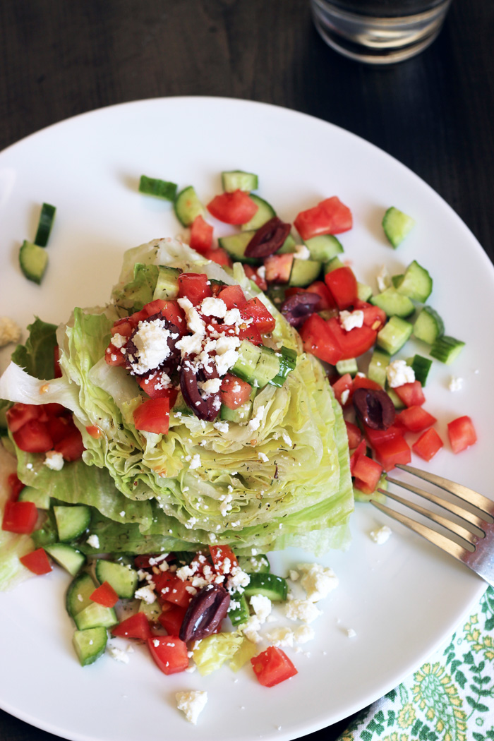 Greek Wedge Salad | Good Cheap Eats