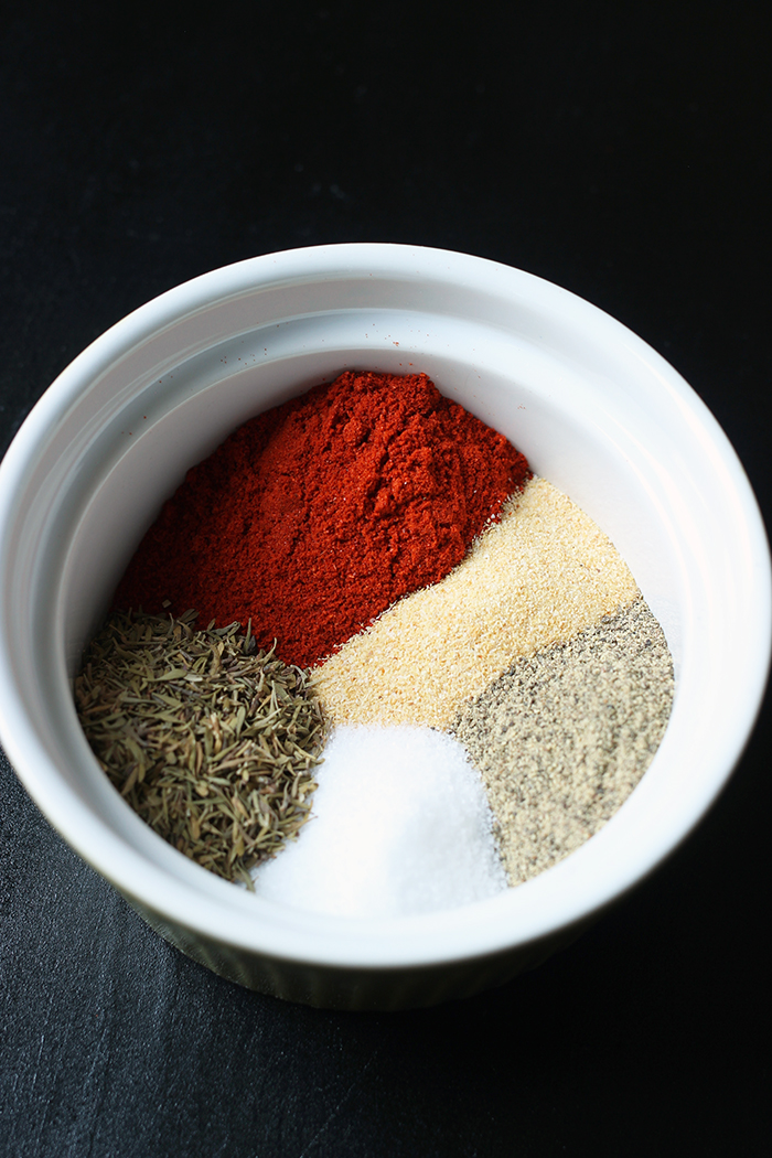 spices arranged in dish