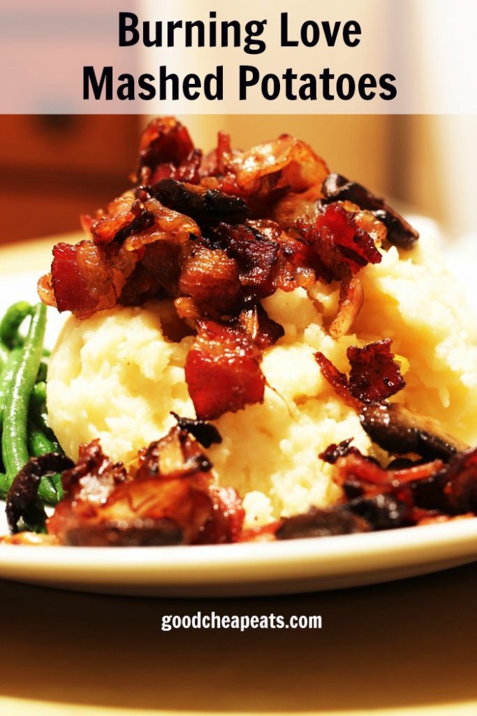 potatoes topped with bacon on a plate
