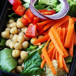 quinoa vegetable salad