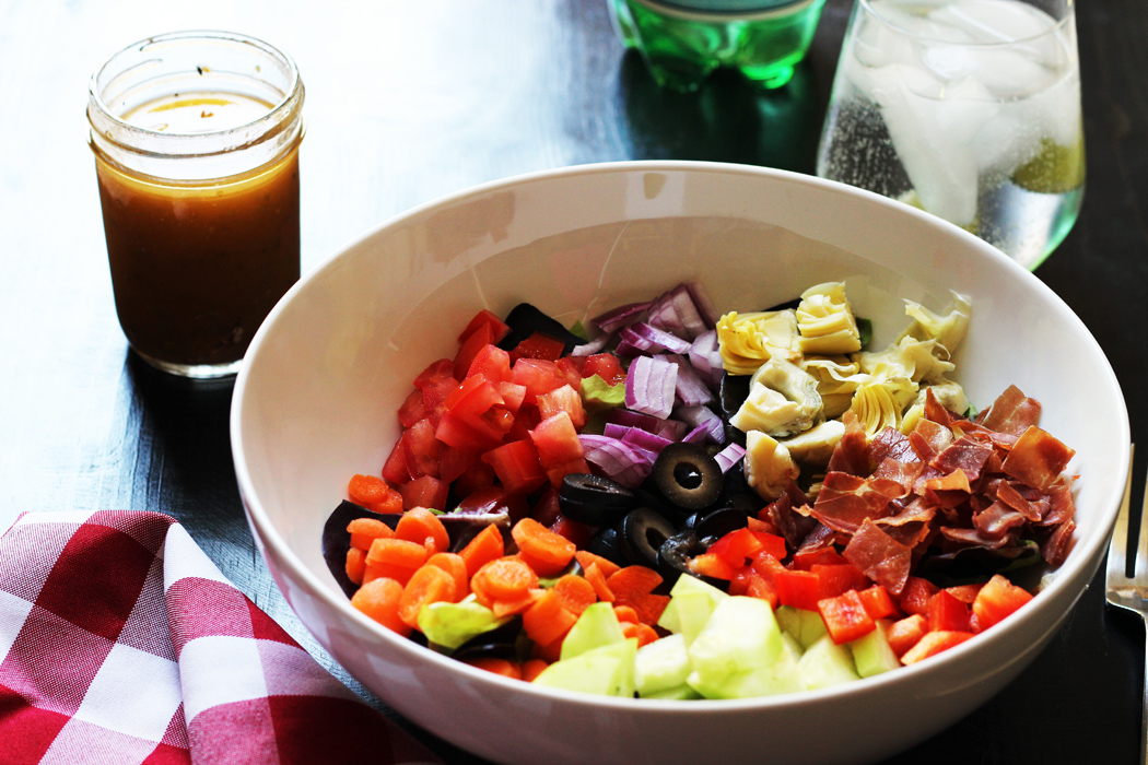 Italian Salad with Crispy Prosciutto Good Cheap Eats
