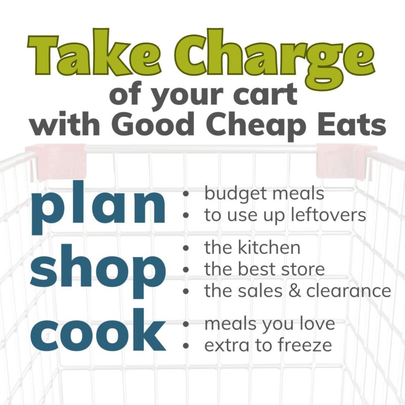 graphic explaining the good cheap eats system.